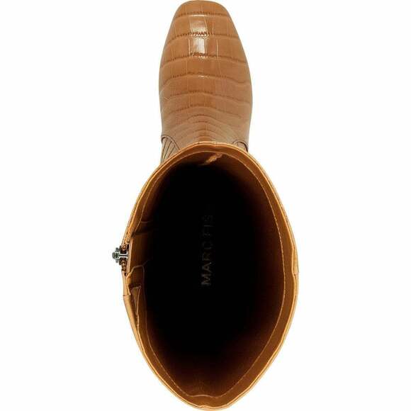 Marc Fisher Women Knee High Riding Boots Revela Size US 5M Dark Natural Croco - Picture 4 of 4